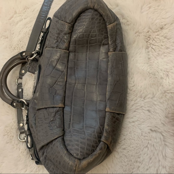 - Coach Grey leather purse - Picture 6 of 9